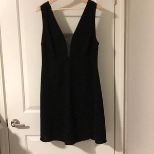 Mango little black dress cocktail dress